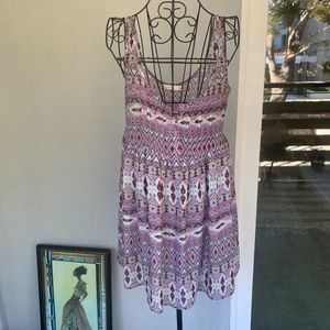 BOGO 50% OFF -LF Millau Mini Dress Tribal Print xs